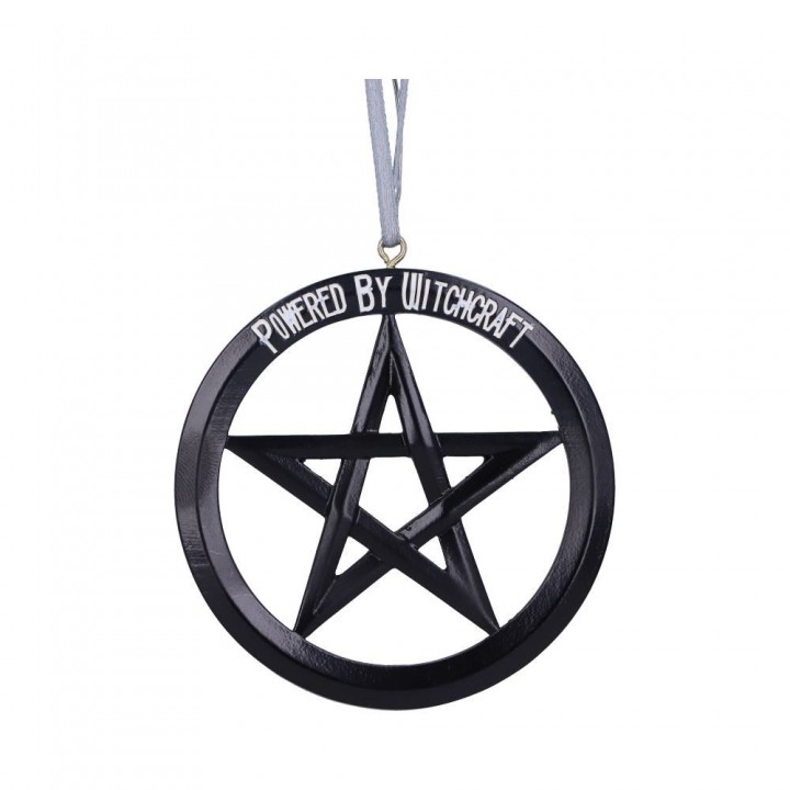 Powered by Witchcraft Hanging Ornament 7cm