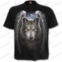 T-­Shirt Black Lycos Wings ­