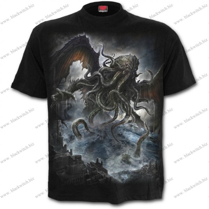 T-­Shirt Black CTHULHU ­